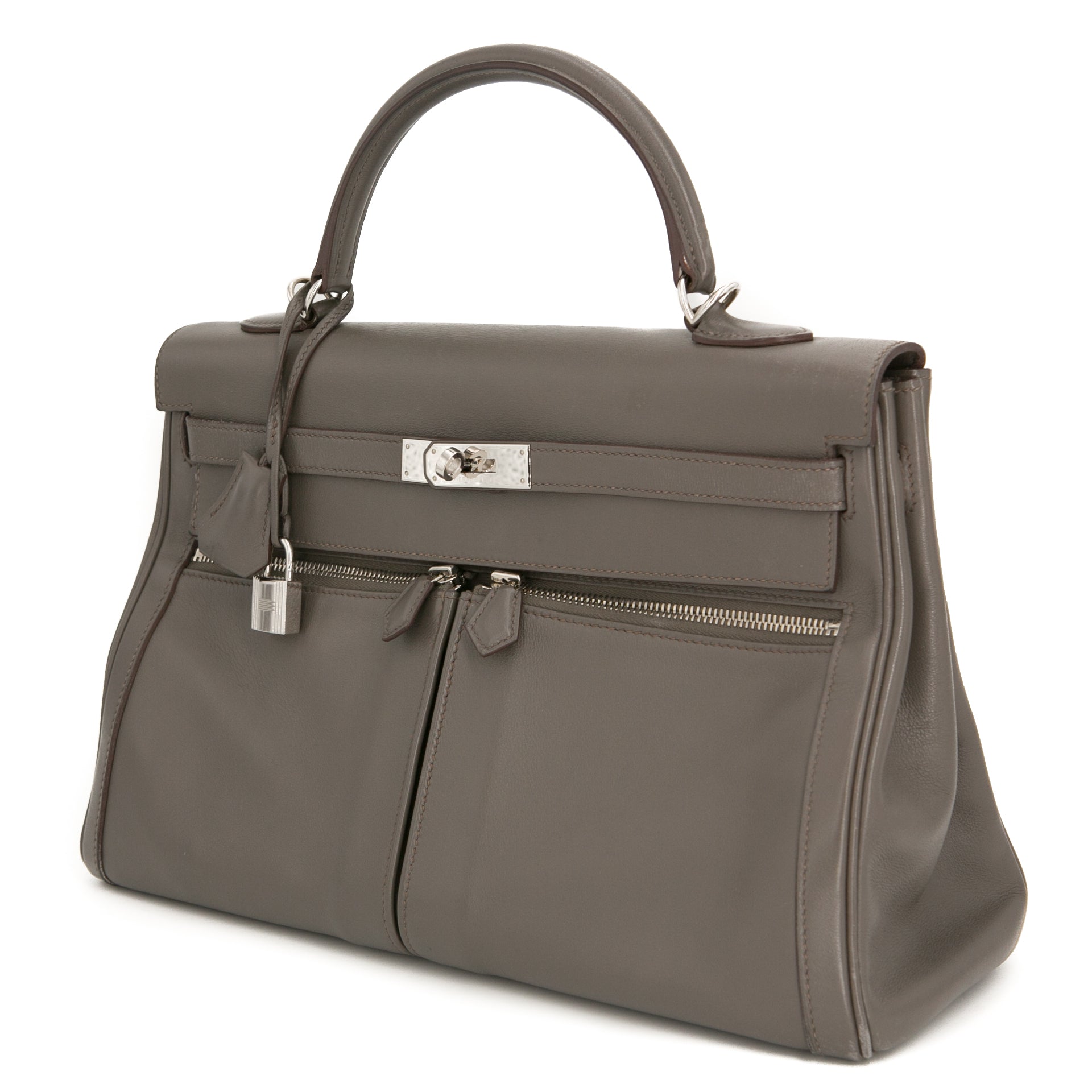 Hermes Swift Kelly 25 PHW Handbag